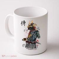 Samurai Spirit Japanese Style Coffee Mug thumb 0