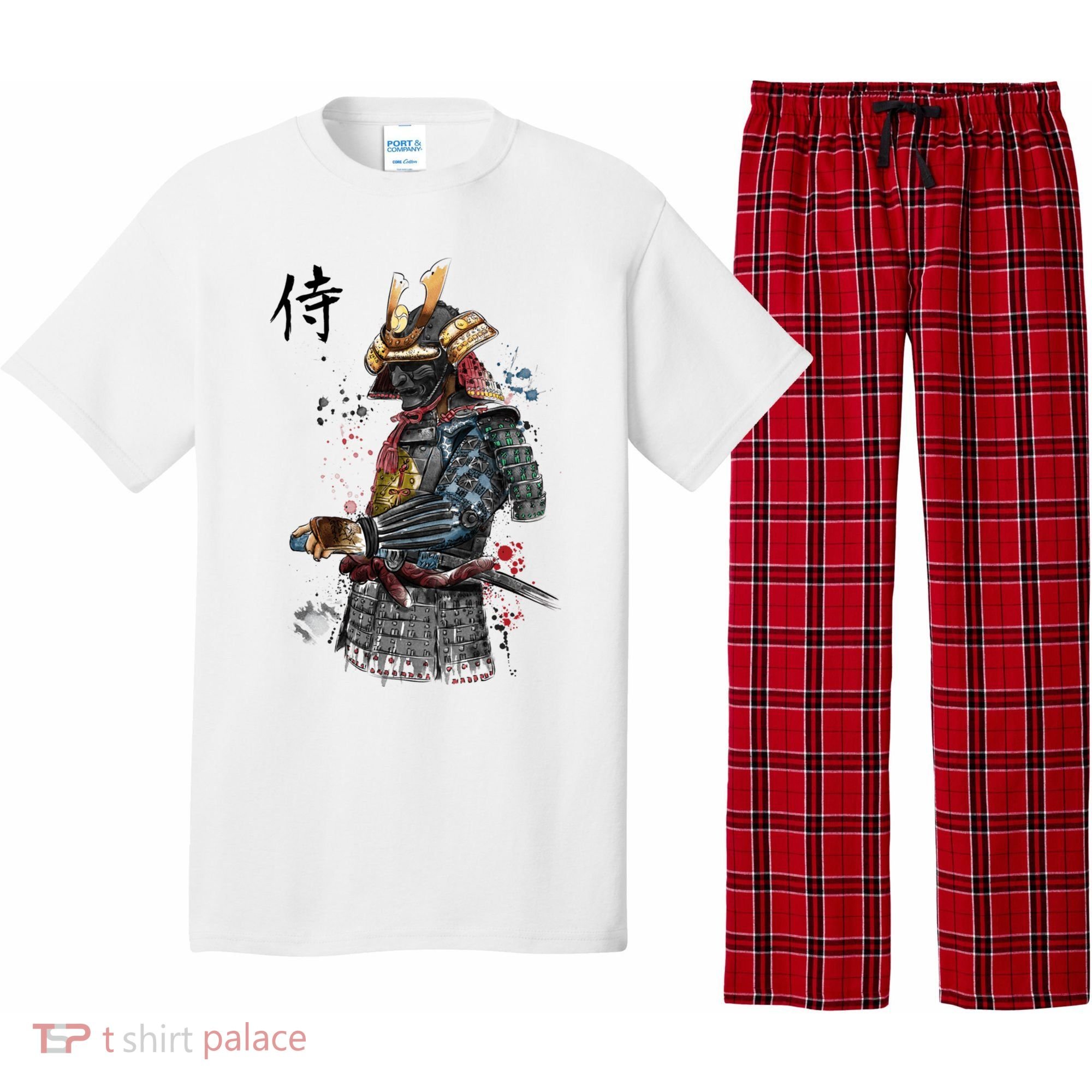 Samurai Spirit Japanese Style Pajama Set