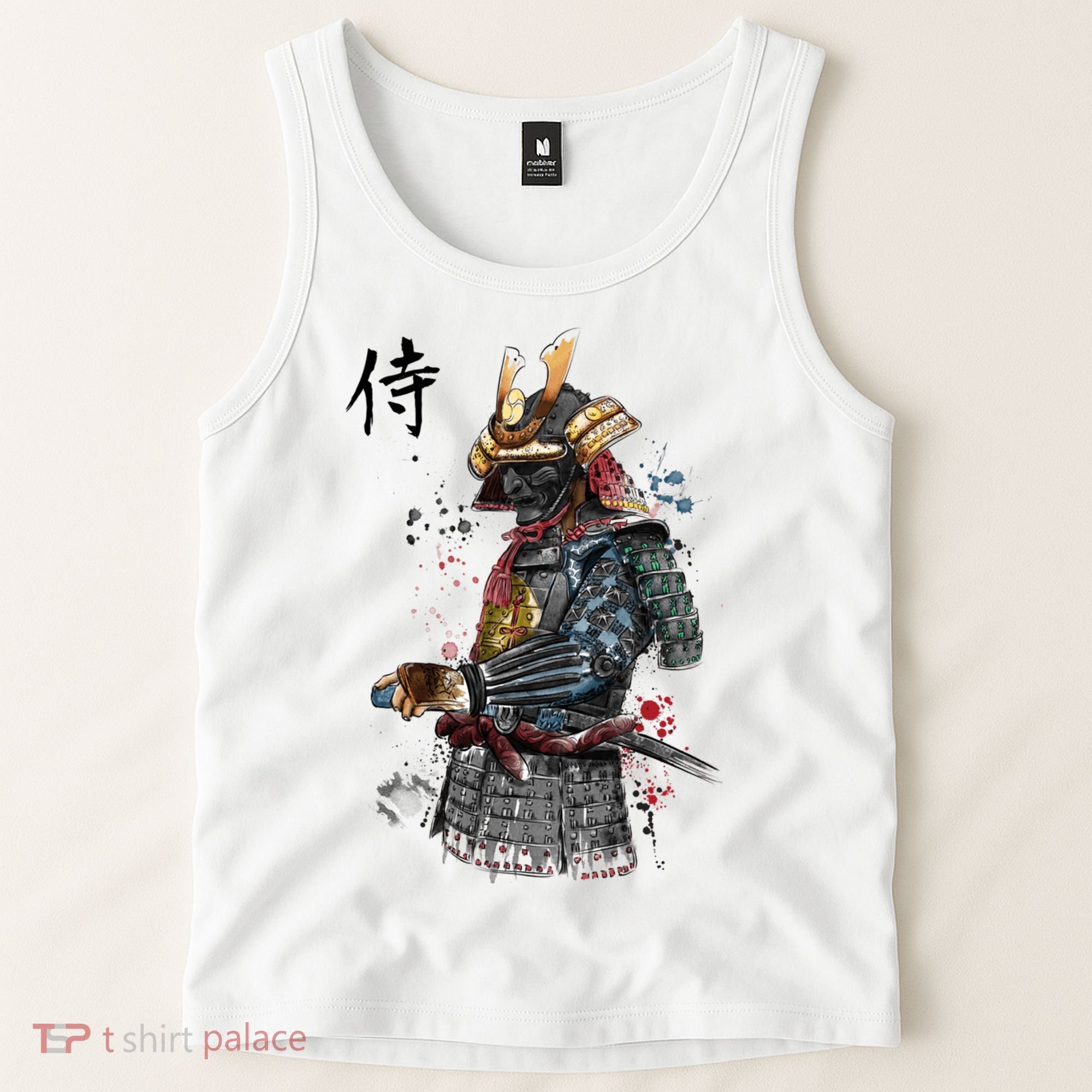 Samurai Spirit Japanese Style Tank Top