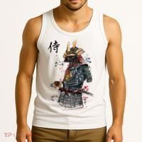 Samurai Spirit Japanese Style Tank Top thumb 3