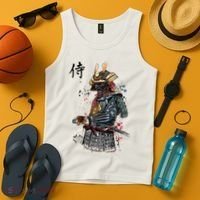 Samurai Spirit Japanese Style Tank Top thumb 4