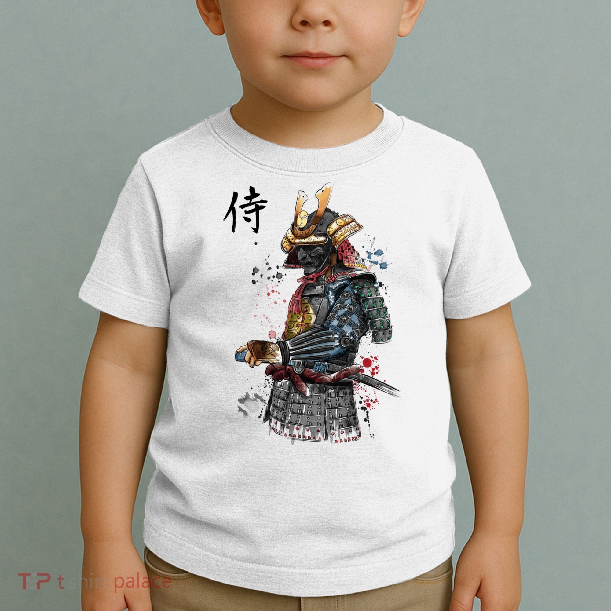 Samurai Spirit Japanese Style Toddler T-Shirt