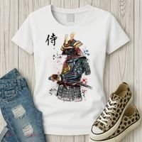 Samurai Spirit Japanese Style Women's T-Shirt thumb 3