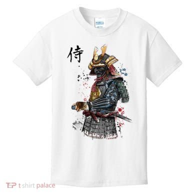Samurai Spirit Japanese Style Kids T-Shirt