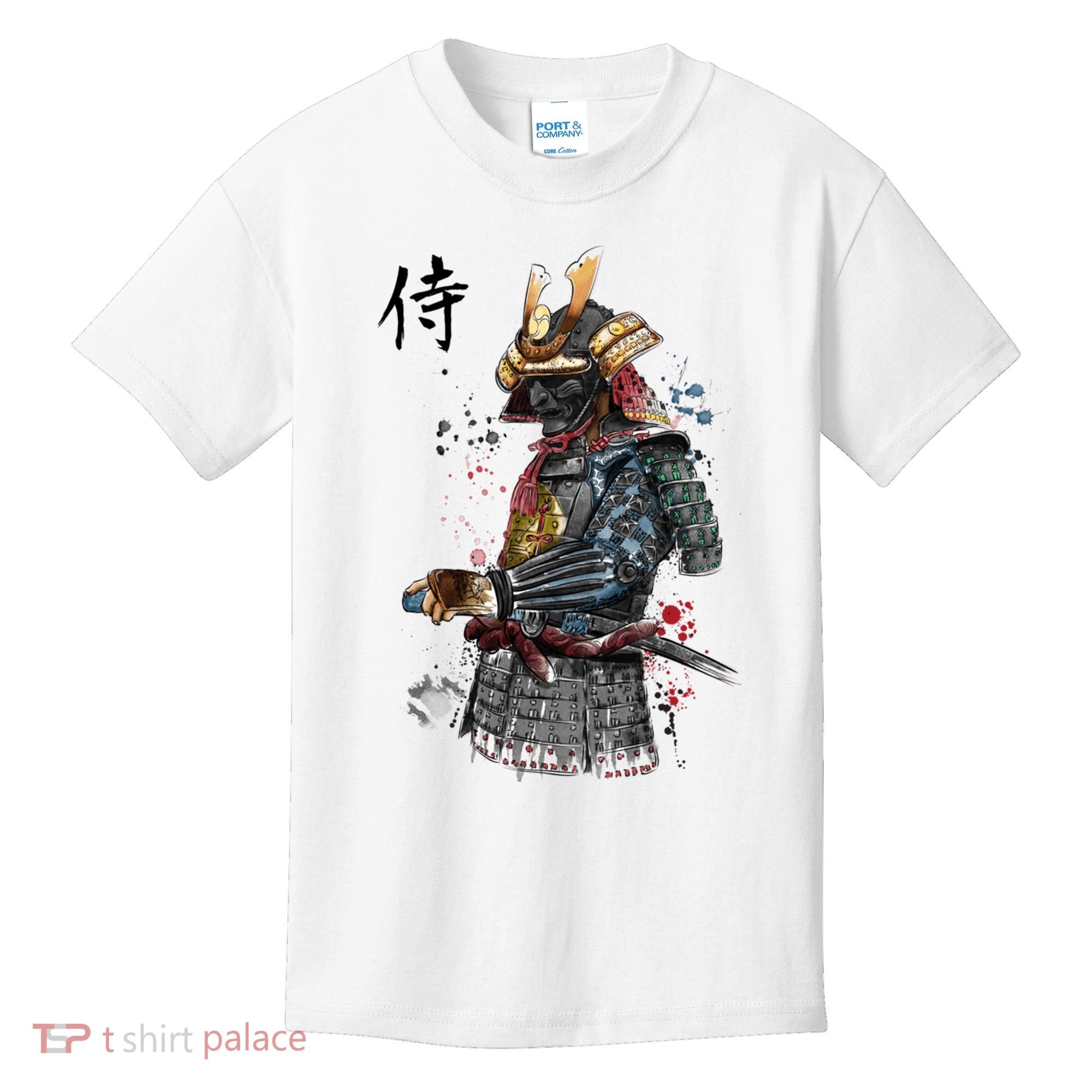 Samurai Spirit Japanese Style Kids T-Shirt
