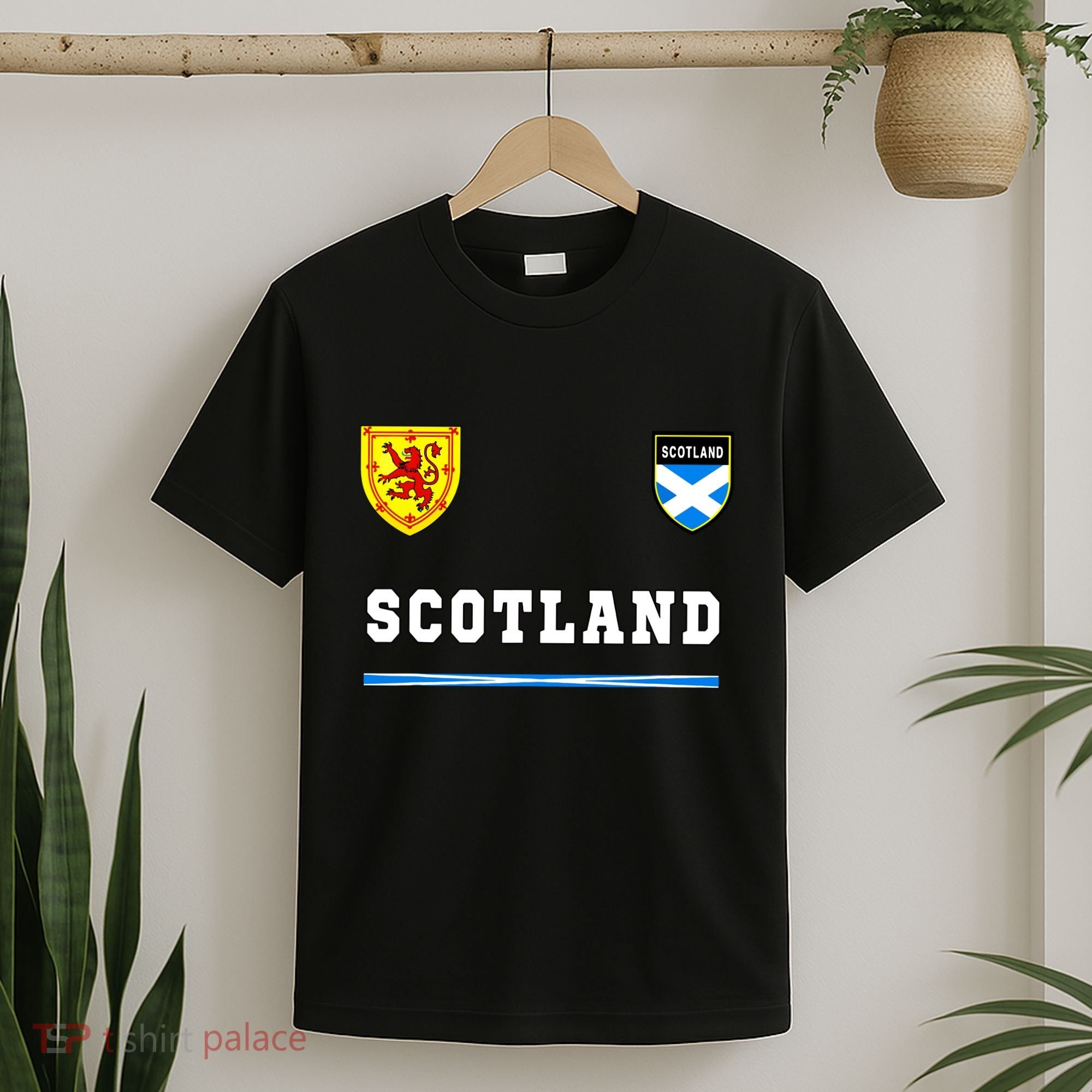 Scotland Sportssoccer Jersey Flag Football T-Shirt