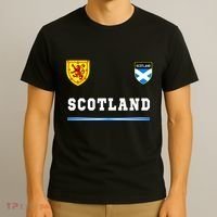 Scotland Sportssoccer Jersey Flag Football T-Shirt thumb 3