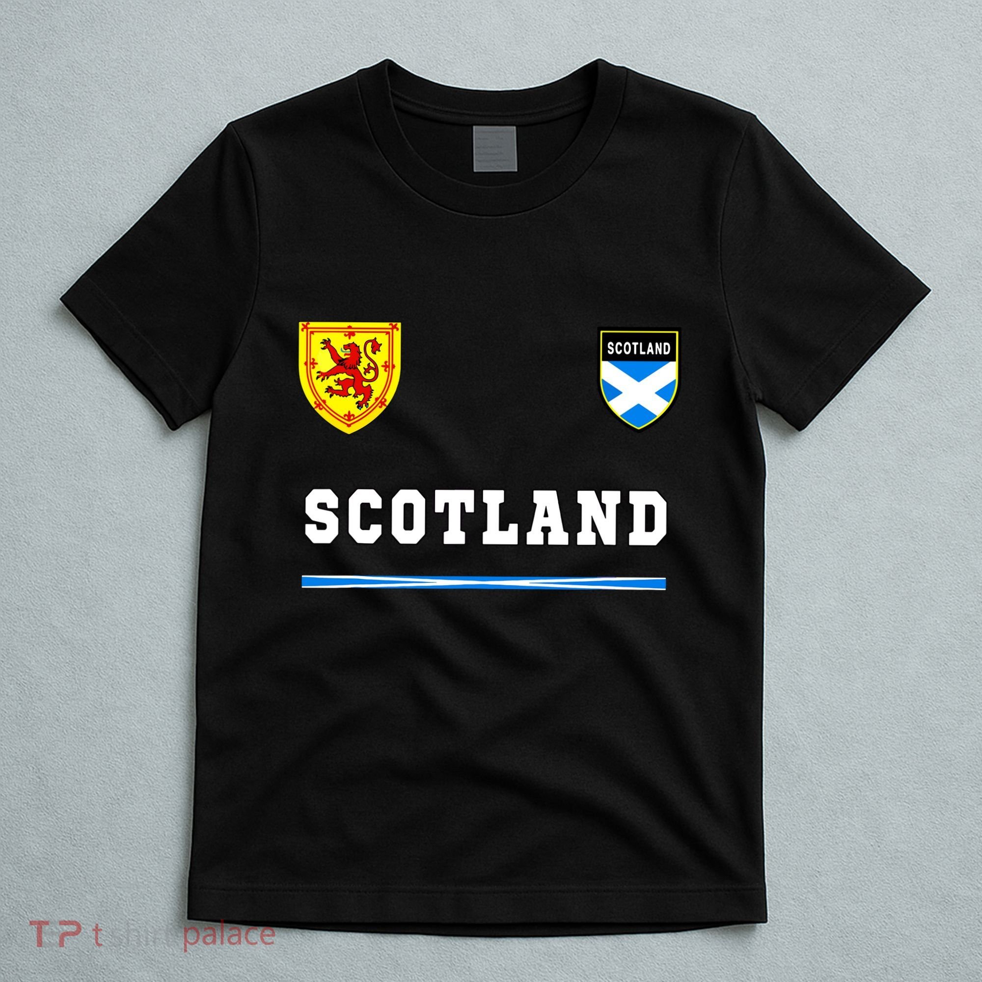 Scotland Sportssoccer Jersey Flag Football T-Shirt