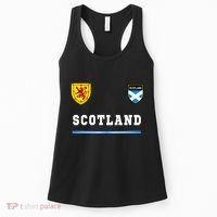 Scotland Sportssoccer Jersey Flag Football Women's Tank Top thumb 0