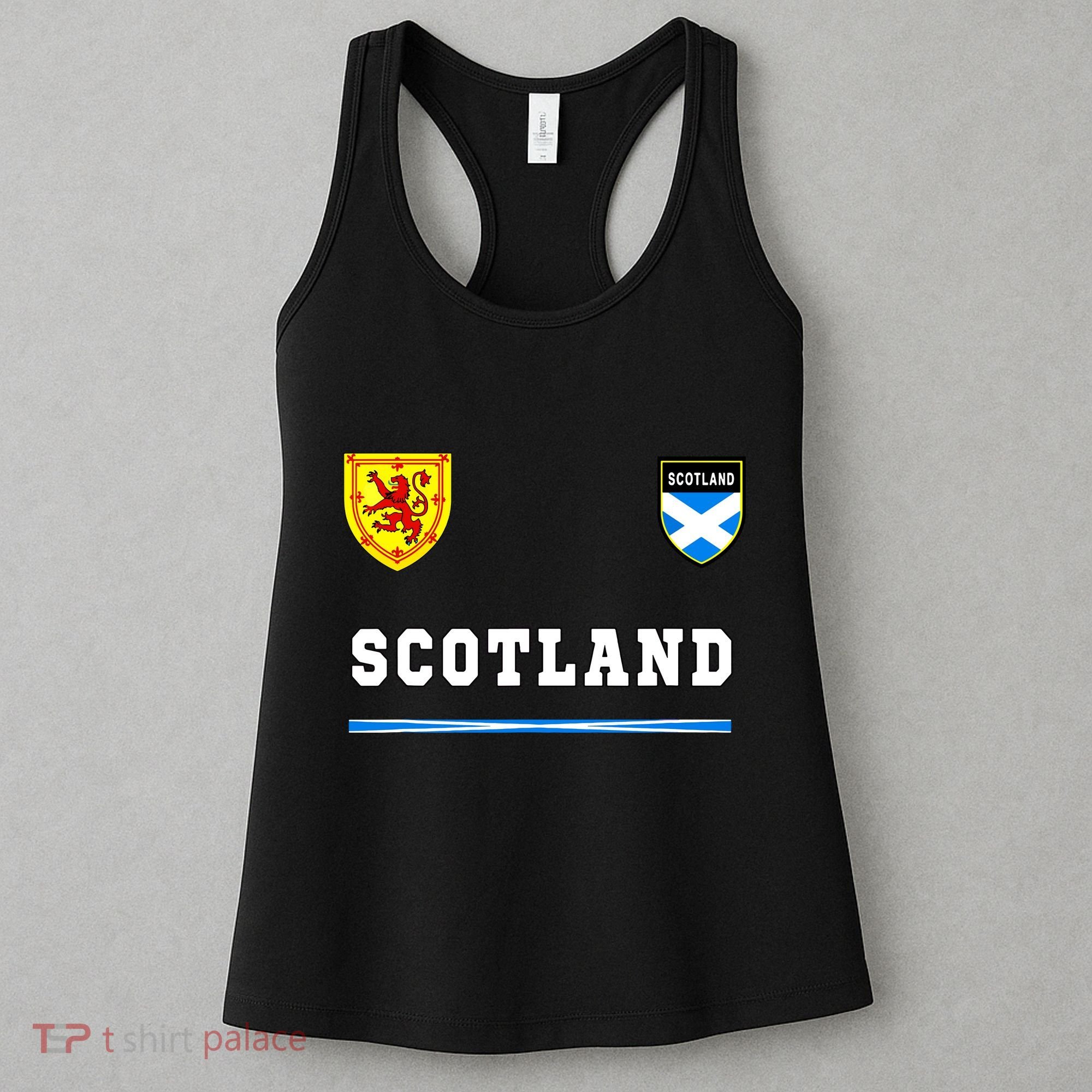 Scotland Sportssoccer Jersey Flag Football Women's Tank Top