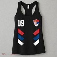 Serbia Soccer Jersey Serbian Football Shirt Flag Women's Tank Top thumb 3