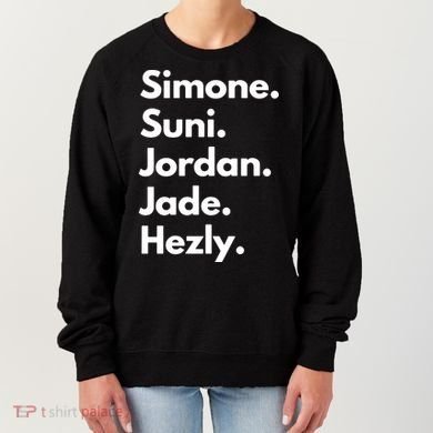 Simone. Suni. Jordan. Jade. Hezly Women's Sweatshirt