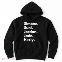 Simone. Suni. Jordan. Jade. Hezly Hoodie thumb 0