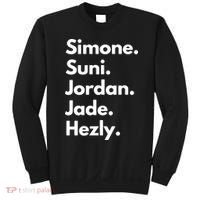 Simone. Suni. Jordan. Jade. Hezly Sweatshirt thumb 0