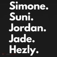 Simone. Suni. Jordan. Jade. Hezly Pajama Set thumb 2
