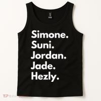 Simone. Suni. Jordan. Jade. Hezly Tank Top thumb 2
