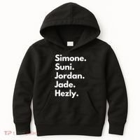 Simone. Suni. Jordan. Jade. Hezly Kids Hoodie thumb 0