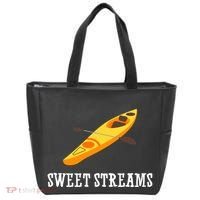 Sweet Streams Kayak Canoeing Boat Tote Bag thumb 0