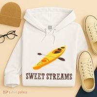 Sweet Streams Kayak Canoeing Boat Hoodie thumb 4