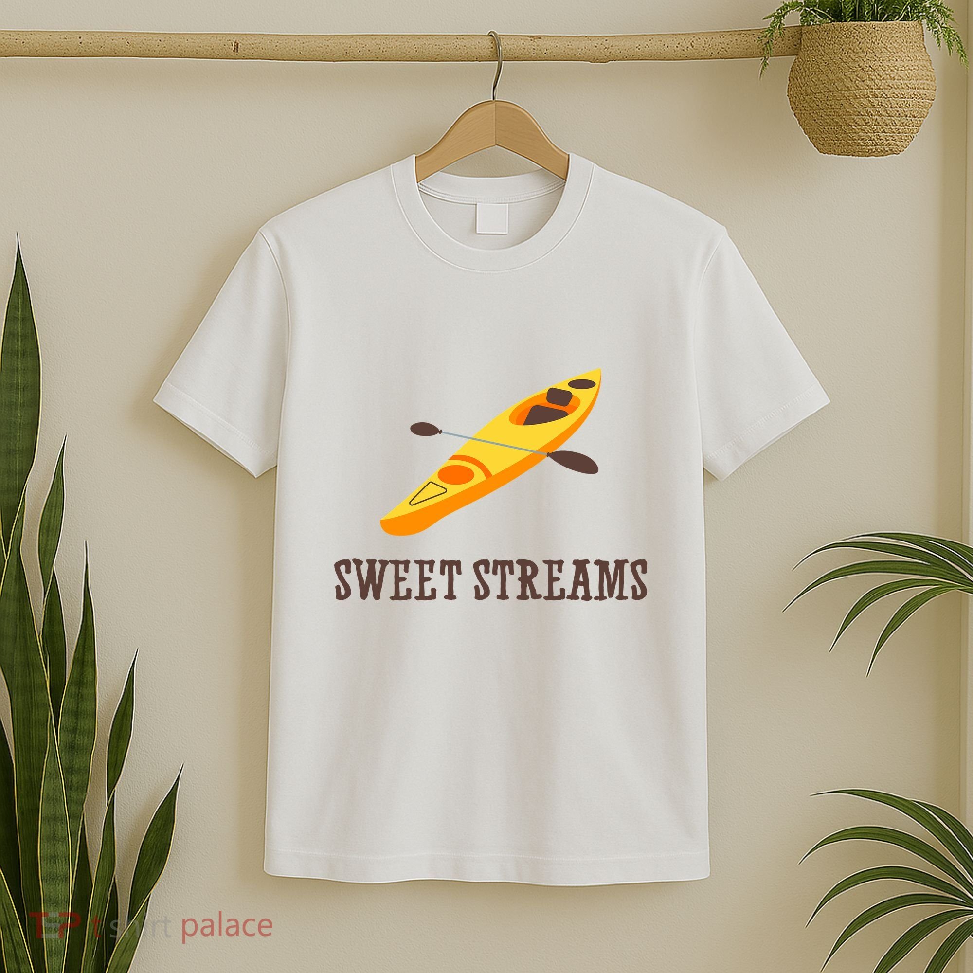 Sweet Streams Kayak Canoeing Boat T-Shirt