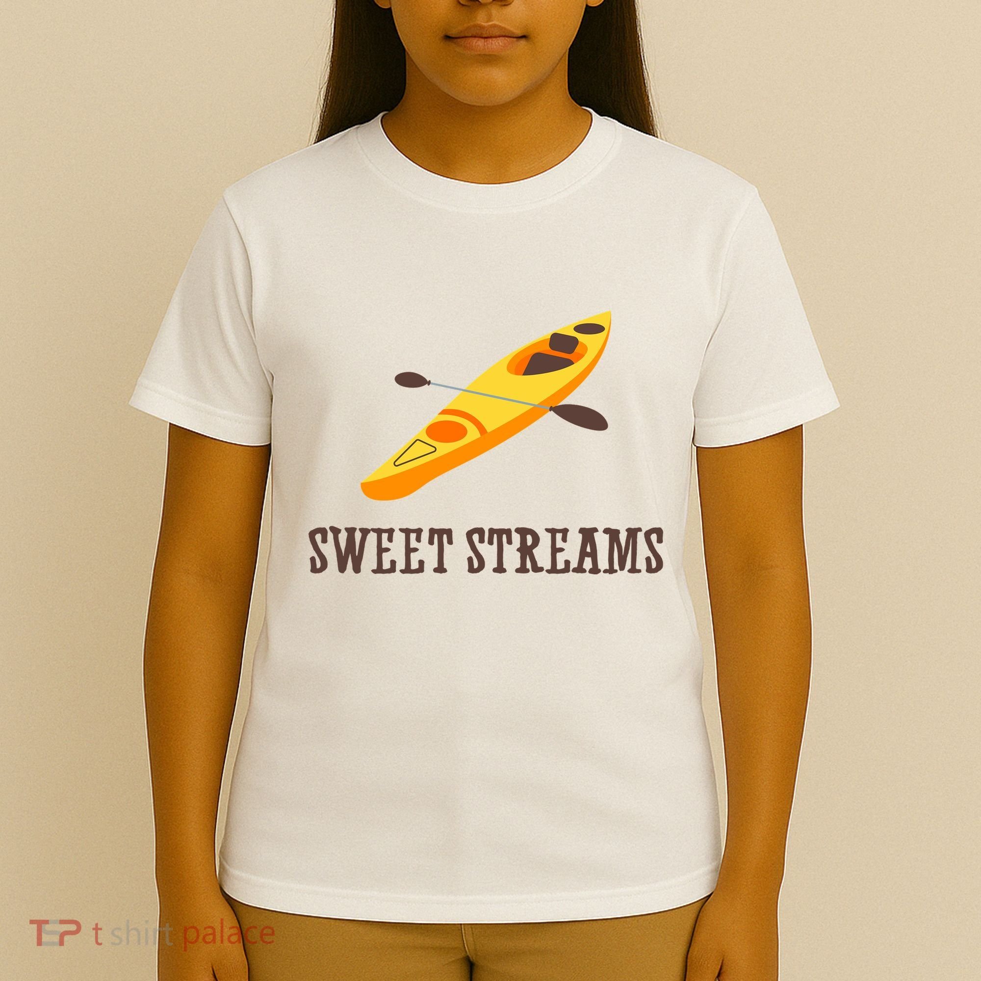 Sweet Streams Kayak Canoeing Boat T-Shirt