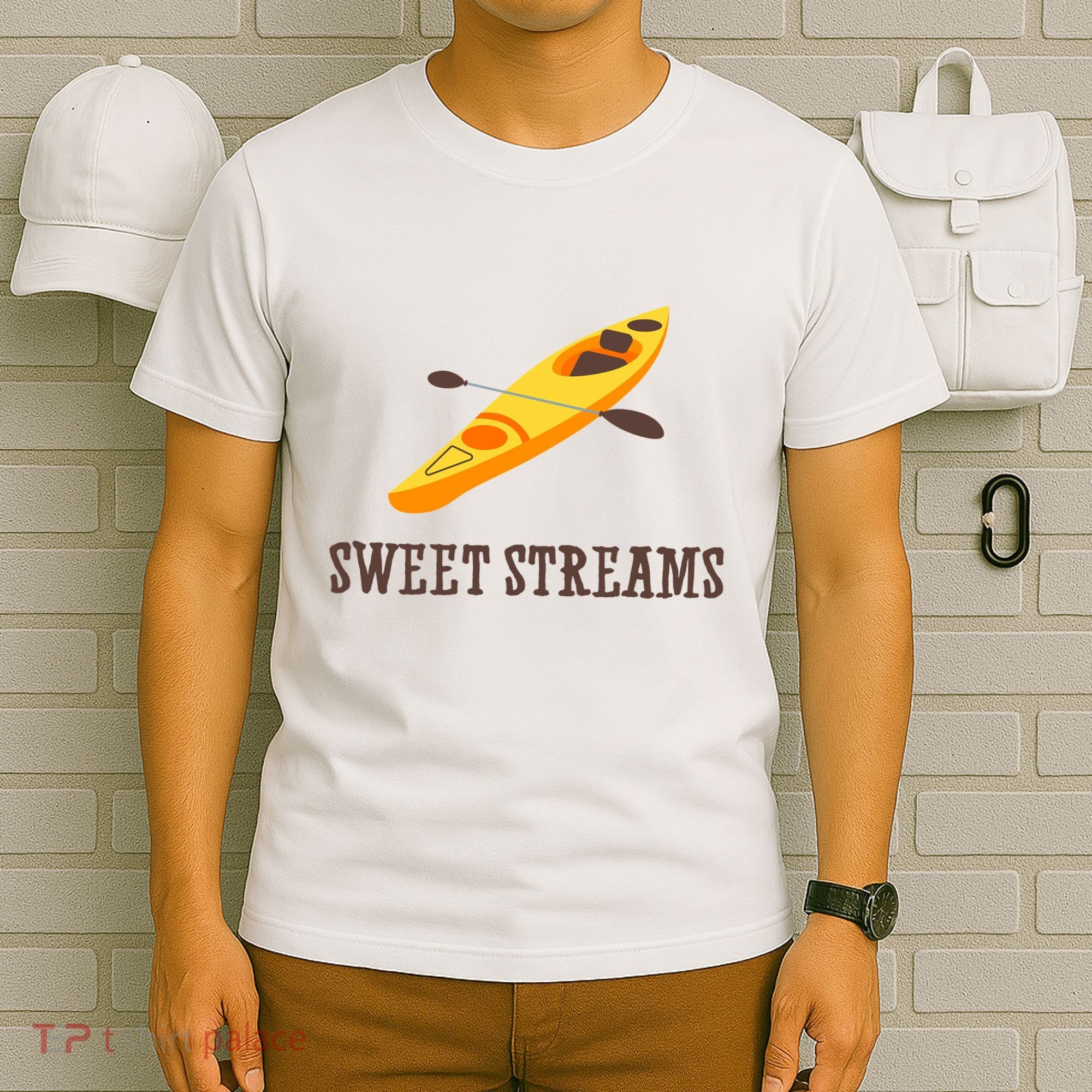 Sweet Streams Kayak Canoeing Boat T-Shirt