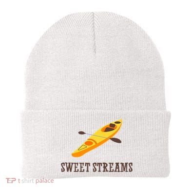Sweet Streams Kayak Canoeing Boat Beanie