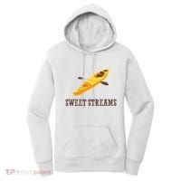 Sweet Streams Kayak Canoeing Boat Women's Hoodie thumb 0