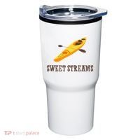 Sweet Streams Kayak Canoeing Boat Tumbler thumb 0