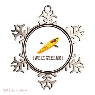 Sweet Streams Kayak Canoeing Boat Ornament