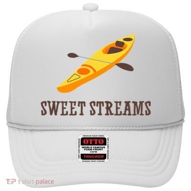 Sweet Streams Kayak Canoeing Boat Hat