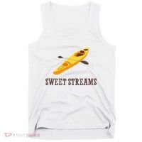 Sweet Streams Kayak Canoeing Boat Tank Top thumb 0