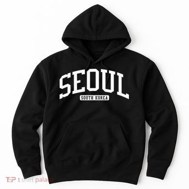 Seoul South Korea College Hoodie