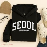 Seoul South Korea College Hoodie thumb 4