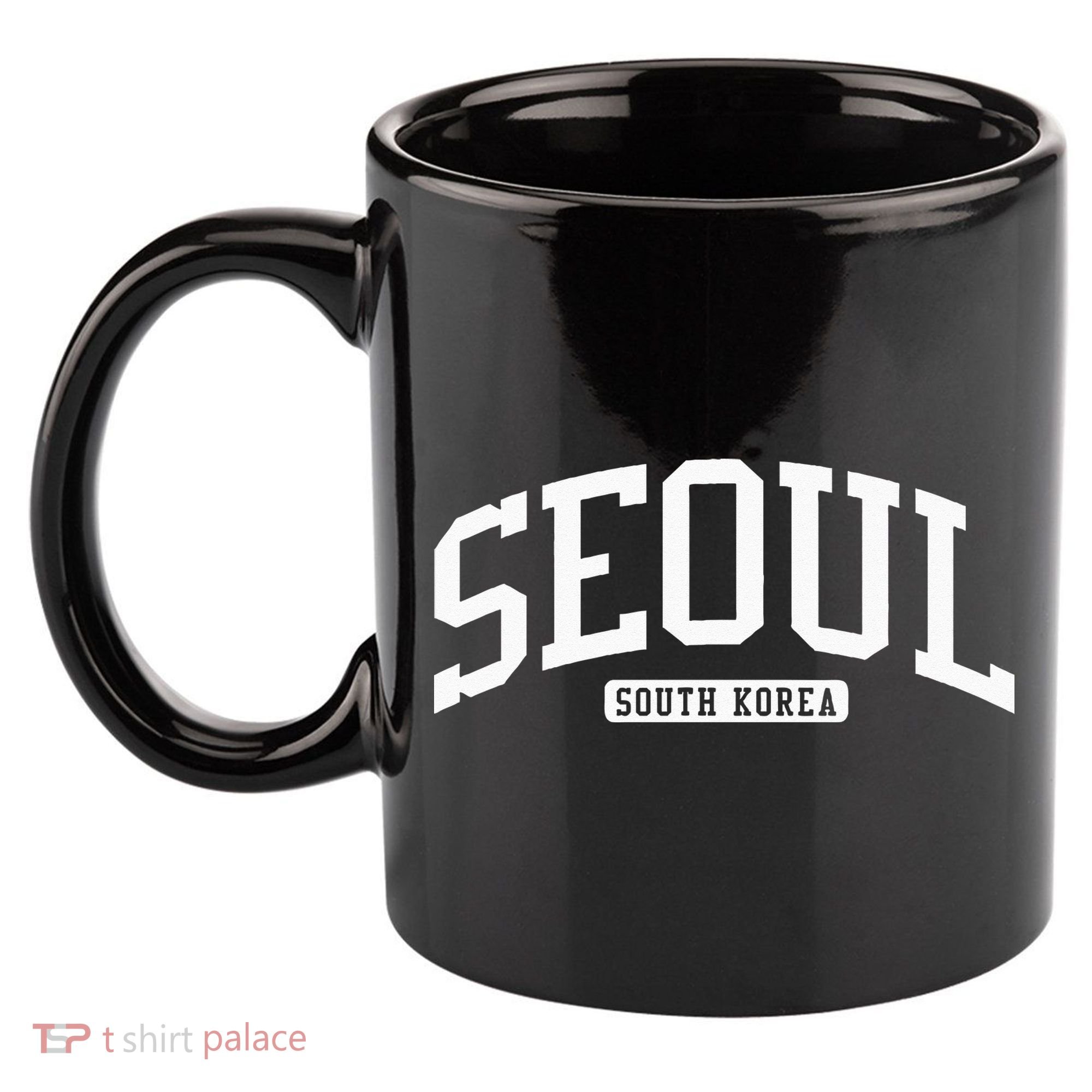 Seoul South Korea College 11oz C Handle Ceramic Mug
