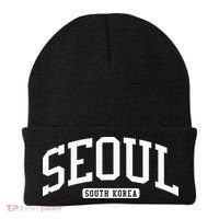 Seoul South Korea College Beanie thumb 0