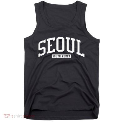 Seoul South Korea College Tank Top