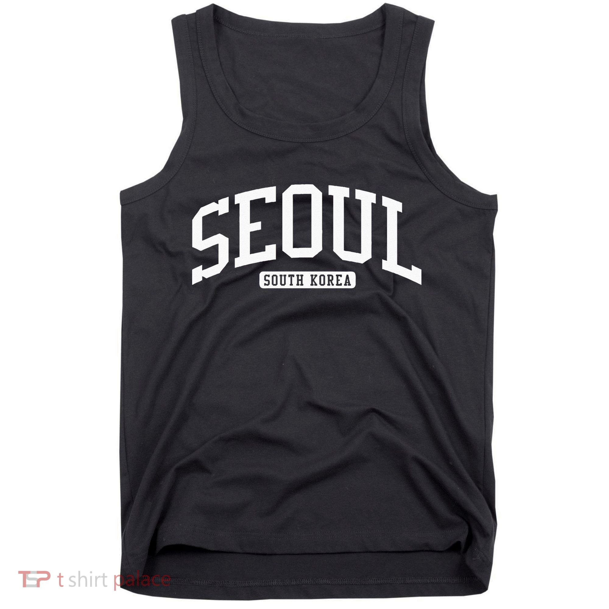Seoul South Korea College Tank Top