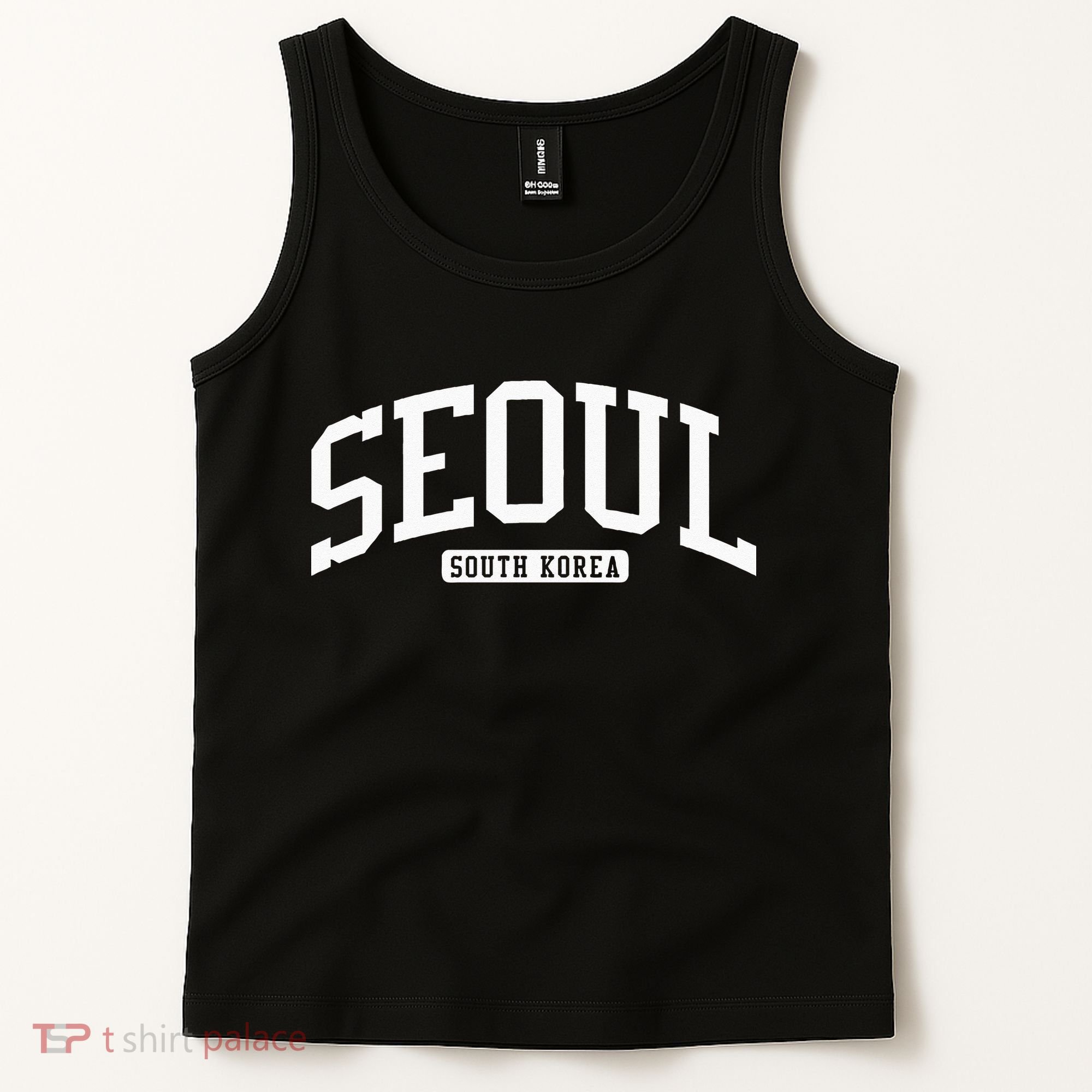 Seoul South Korea College Tank Top