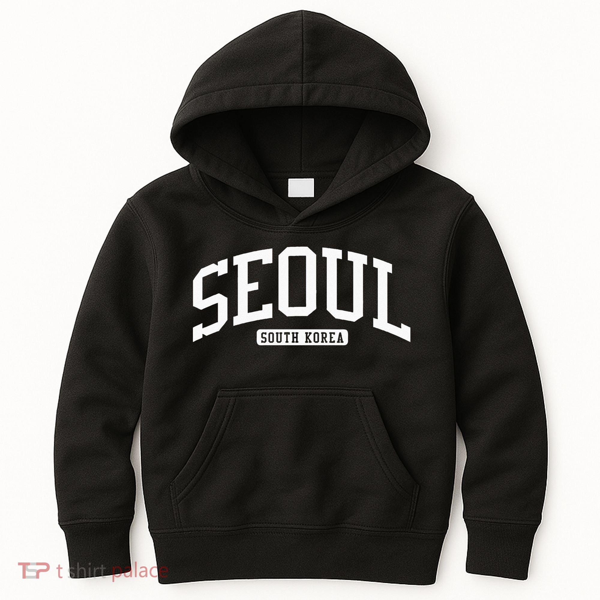 Seoul South Korea College Kids Hoodie