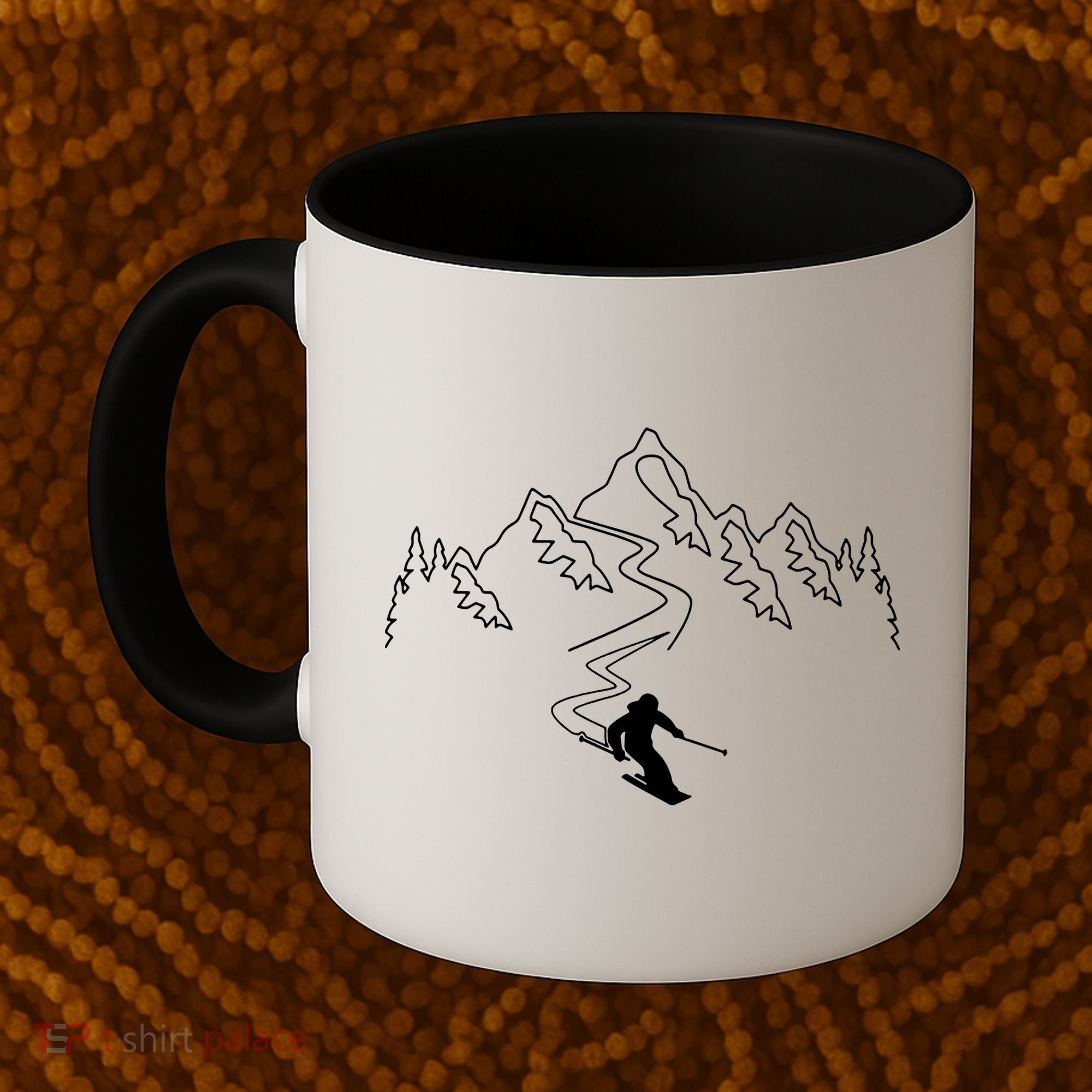 Skiing Coffee Mug
