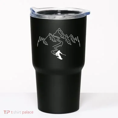 Skiing Tumbler