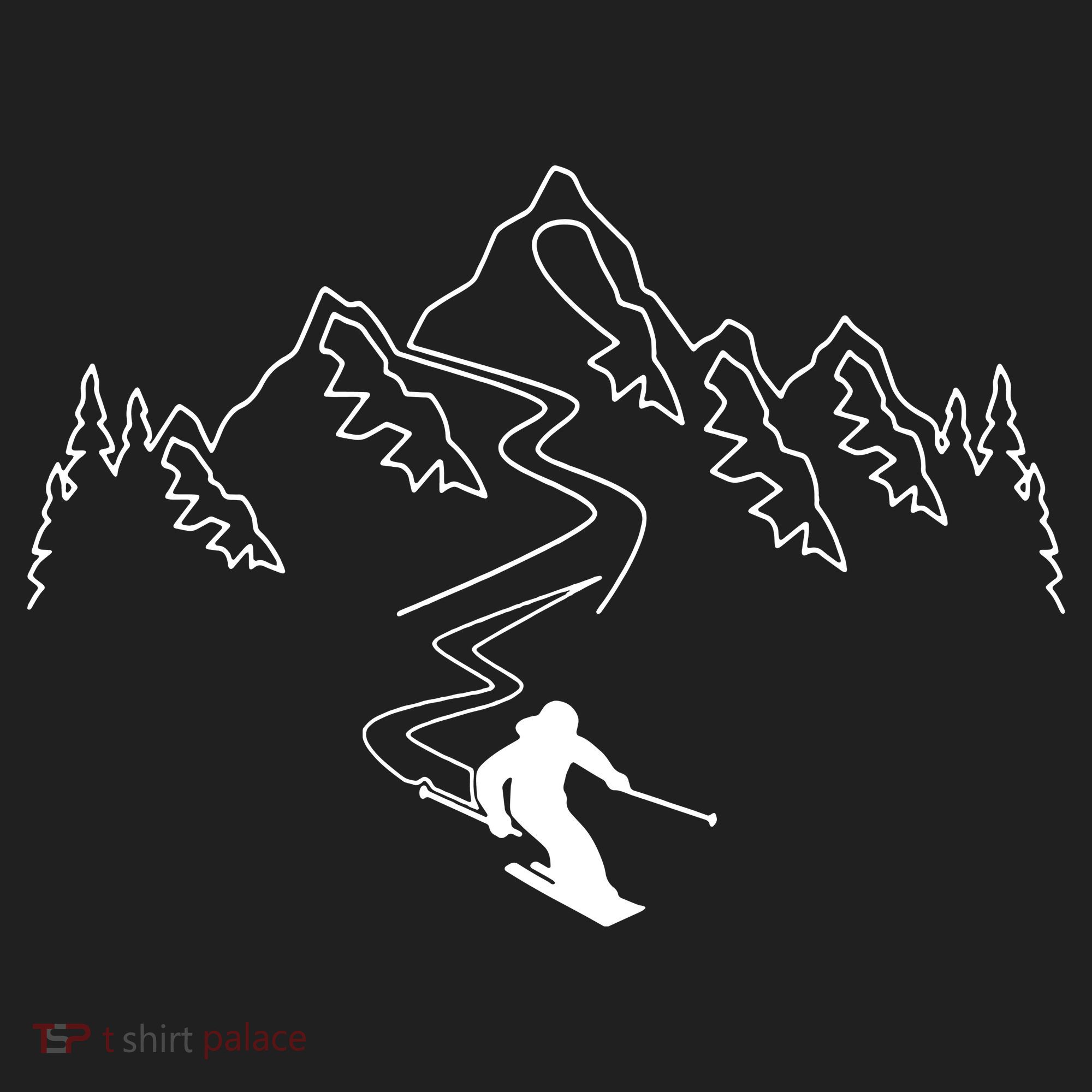 Skiing Tumbler