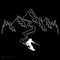 Skiing Ornament thumb 1