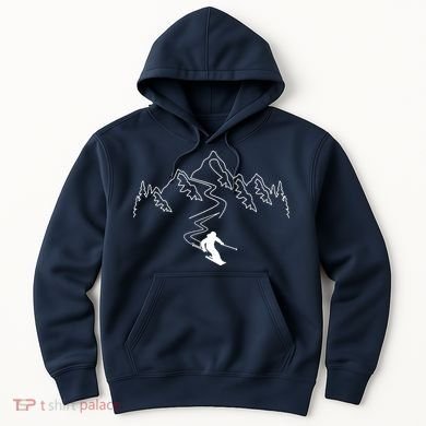 Skiing Hoodie