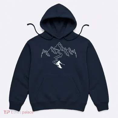Skiing Hoodie