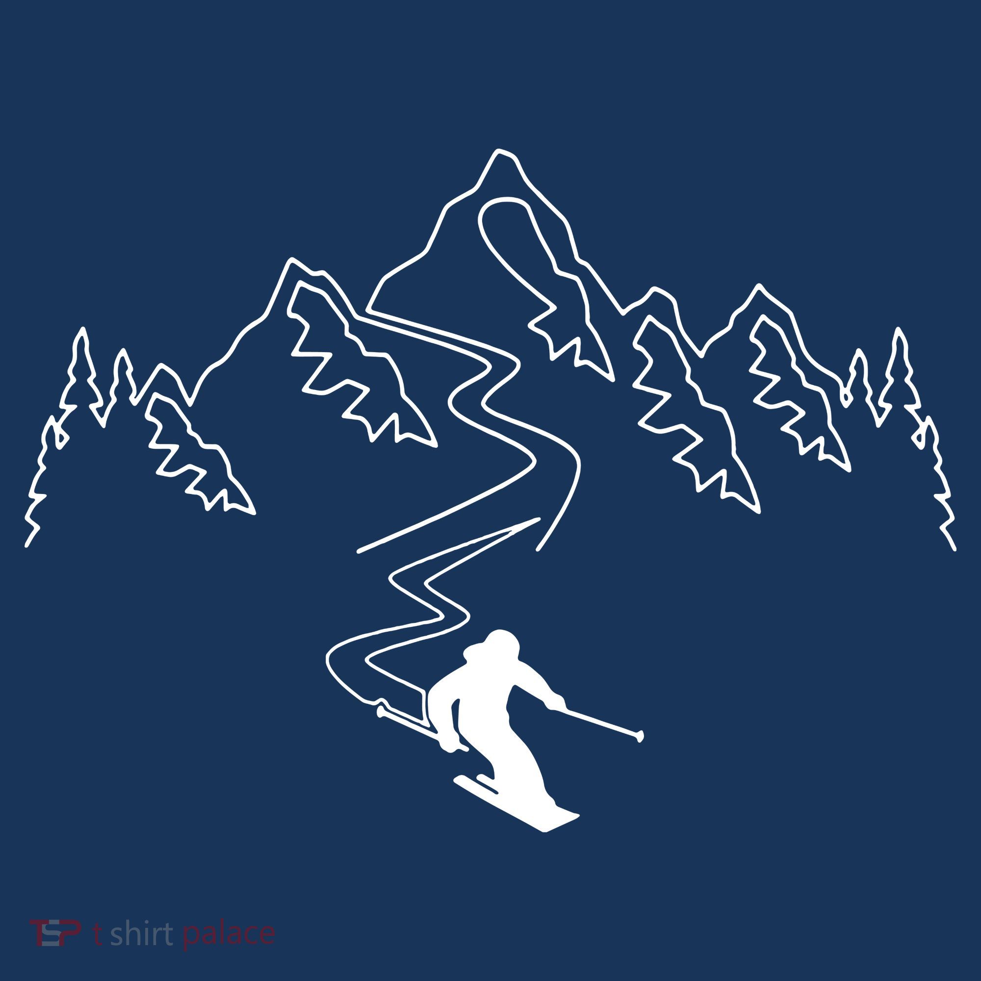 Skiing Hoodie