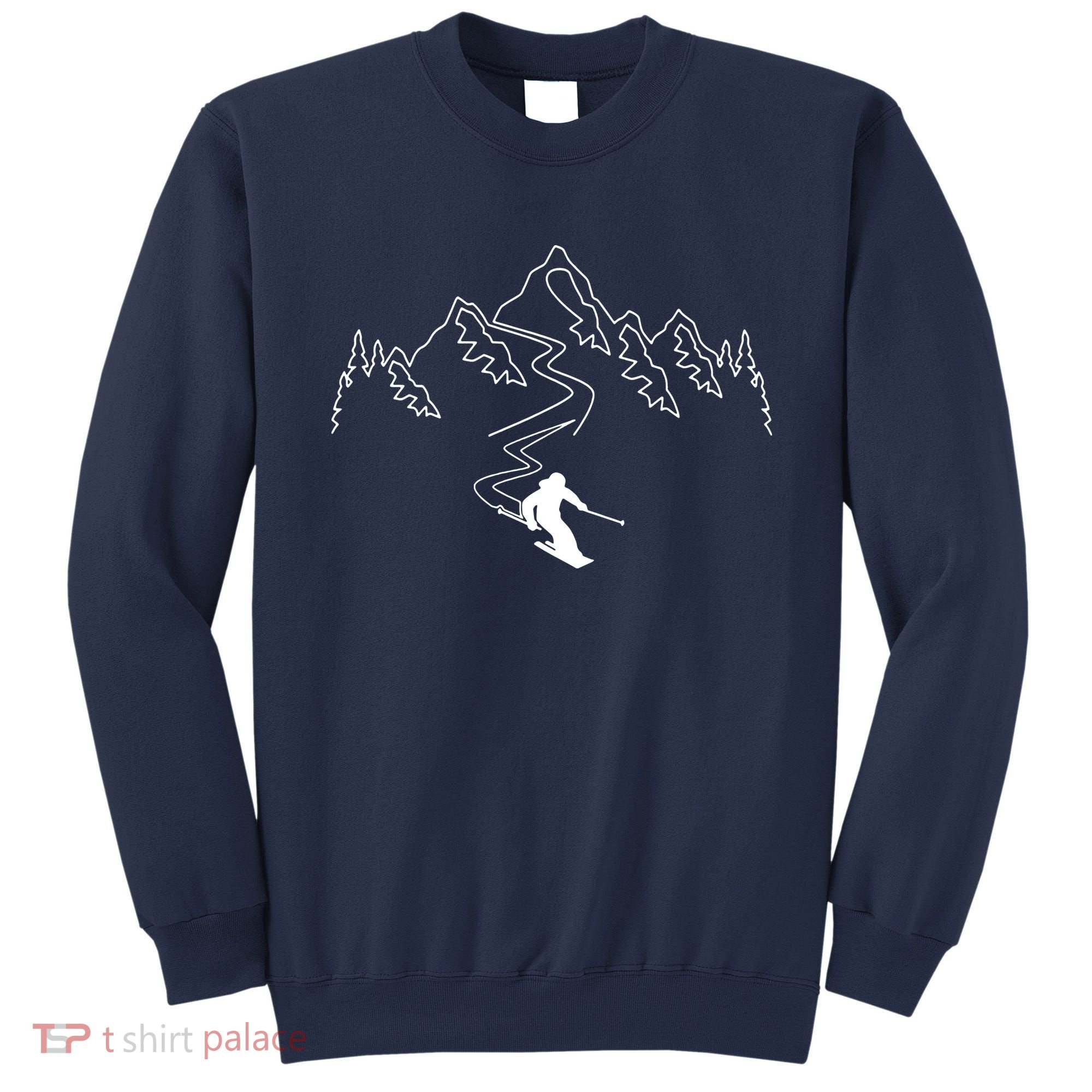 Skiing Sweatshirt