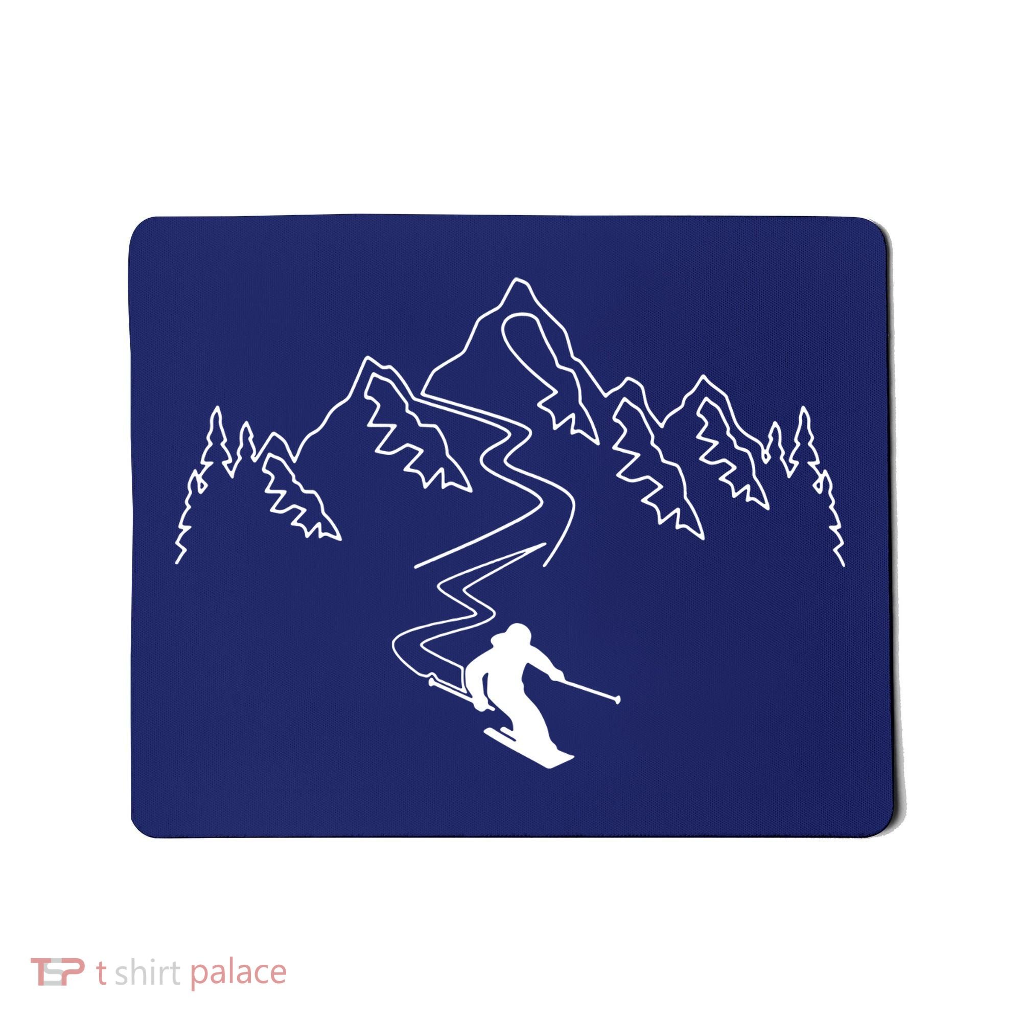 Skiing Mousepad