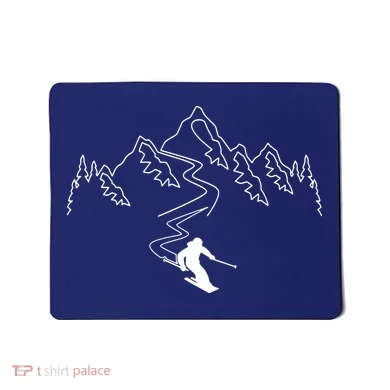 Skiing Mousepad